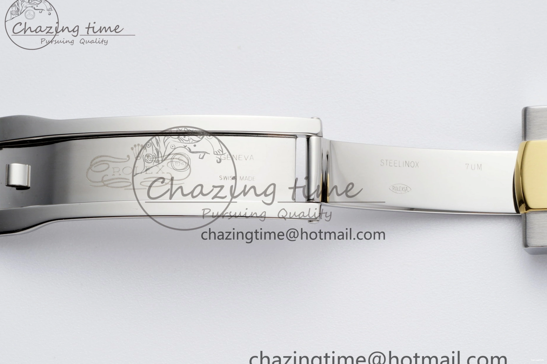 41 KING Steel Bezel on Dial 1:1 Polished Bracelet YG Oyster Best White DateJust Edition 904L SS VR3235 0311